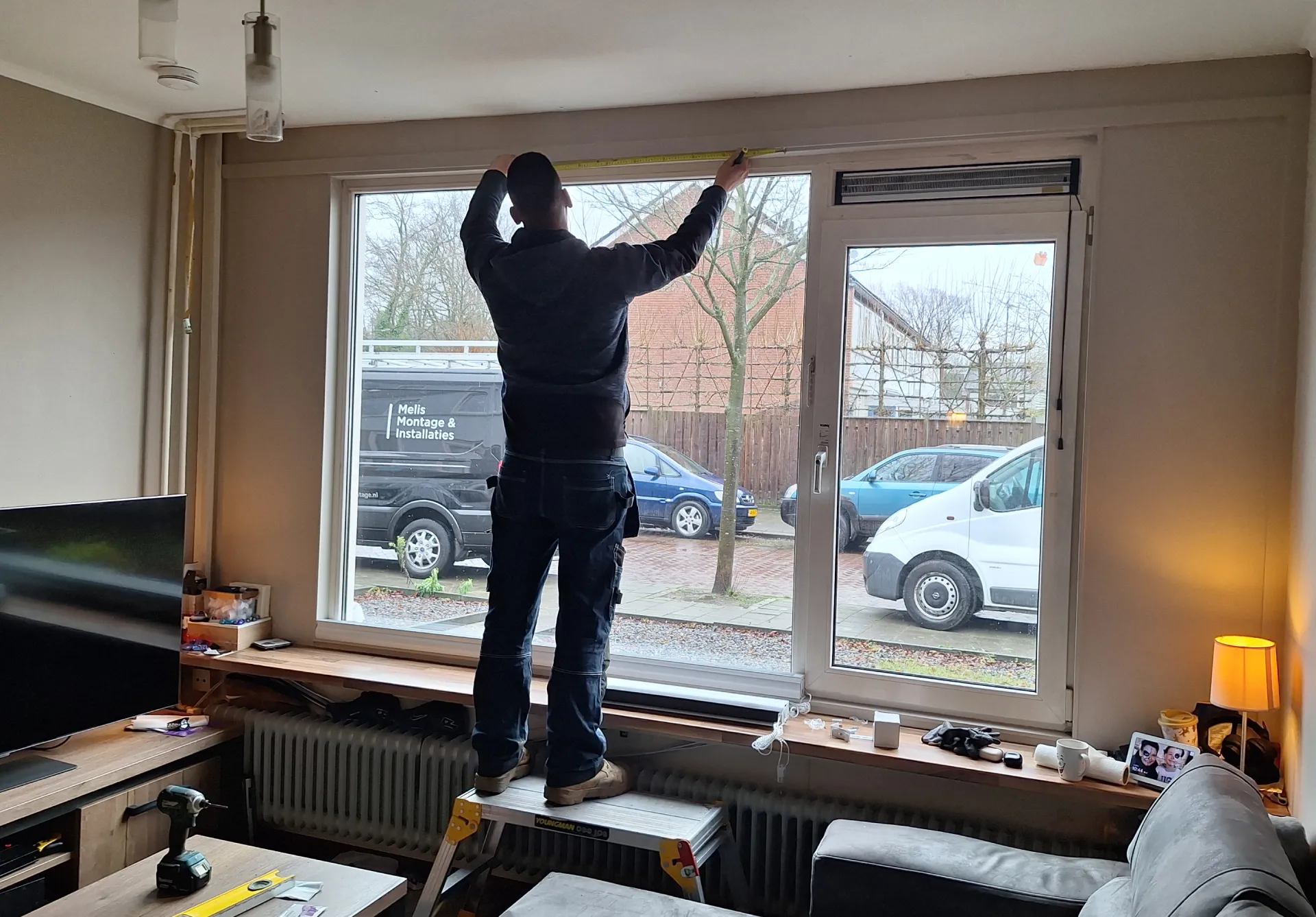 Kunststof kozijnen plaatsen