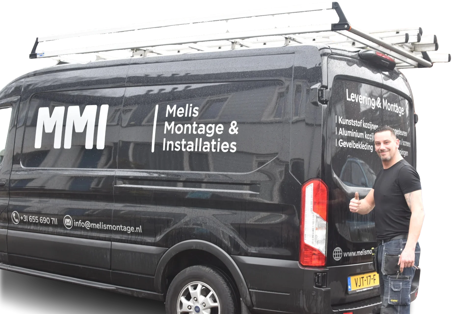 Melis Montage & Installatie bus en eigenaar