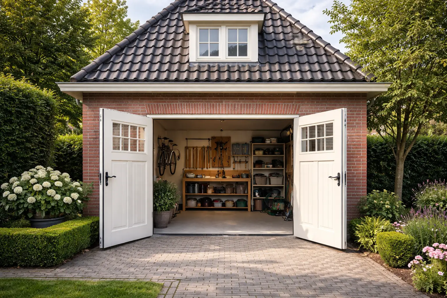 Openslaande garagedeuren